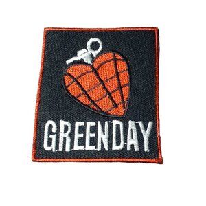 Green Day Patch Punk Rock Band Genre for Jacket Jeans Backpack